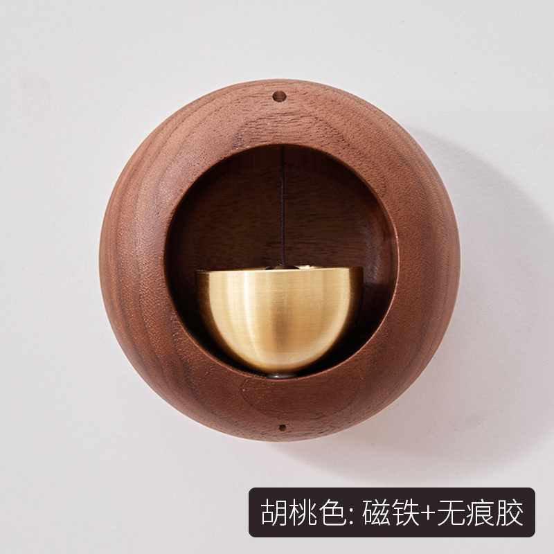 多巴胺门铃吸门式风铃手工挂饰挂件礼物推进门提醒铃铛挂门上撞铃