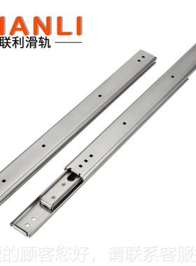 厂家应SSRR36性滑SSRR36轨三线段抽拉型重载钢型型可互锁不锈钢滑