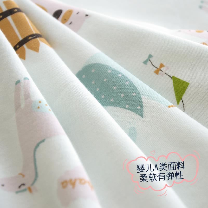 19N褥垫套新秋冬纯棉针被套生儿舒棉抱XQJ垫织被保护毯套儿童幼儿