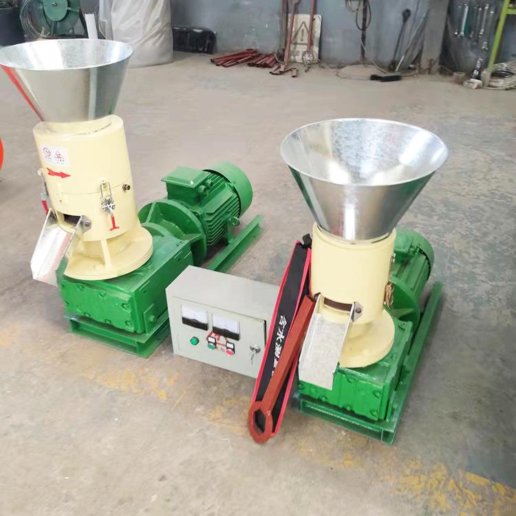 家用生物质颗粒机小型木屑机出售秸秆木材锯末粉碎机木材颗粒机