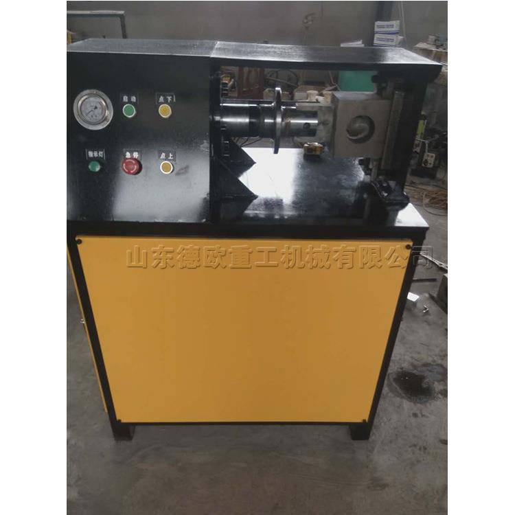 不锈钢防盗网液压冲孔机 护栏枪尖冲压成型机 圆管冲弧口设备