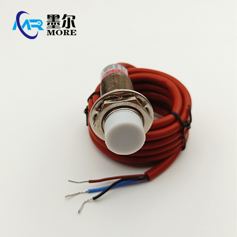 墨尔 耐高温接近开关200 传感器 直流三线NPN常开 二 金属感应