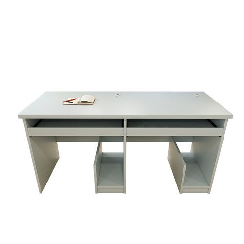 学校机房电脑桌中小学学生微机教室双人教学驾校培训班课桌椅组合