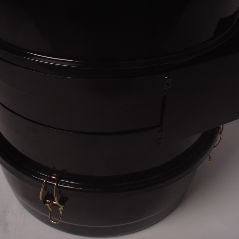 210挖掘机116型号110毫米口径铁壳油浴式油浸式空气滤清器总成