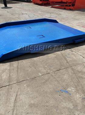 集装箱坡道板地面加长加宽叉车进货柜Lm*W2m/8T/H1cm-5cm