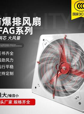 防爆排风扇BFAG-300工业大功率通风换气排气扇厂用吹风排风机B款