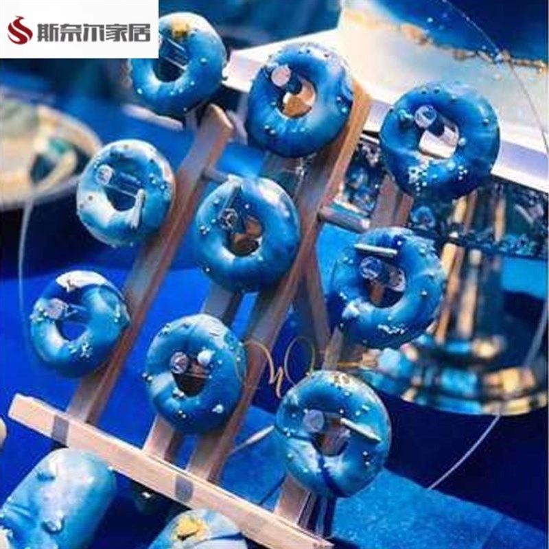 甜甜圈展示架亚克力婚庆冷餐摆台架子木架展架甜品台架冰淇陈列架,商业/办公家具,面包架,淘宝优惠券,粉丝福利购,淘宝优惠卷