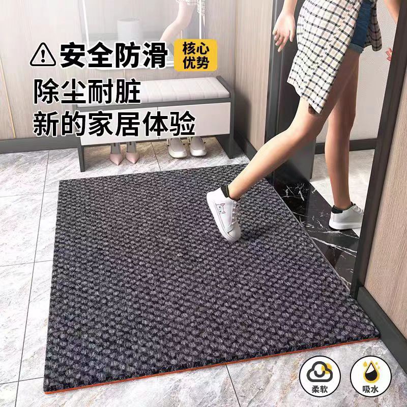 TPR入户门地垫菠萝纹地毯进门A防滑垫卧室垫厨房卫生间门口吸水垫