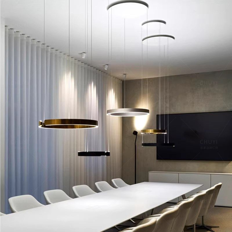 德国Mito创意环形餐厅吊灯自由升降圆圈客厅复式楼梯吧台书房灯具,家装灯饰光源,餐厅吊灯,淘宝优惠券,粉丝福利购,淘宝优惠卷