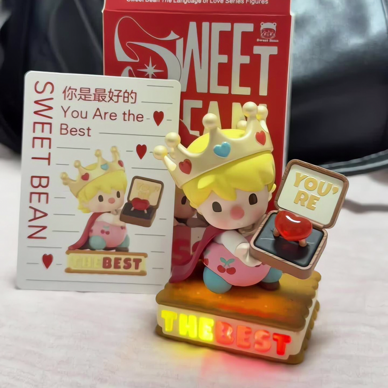小甜豆有关爱的语言系列手办盲盒2025新款潮流情人节礼物