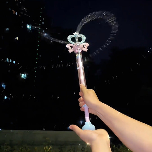 2026新款泼水节趣味戏水彩色喷水枪女孩仙女棒水枪儿童玩具喷水