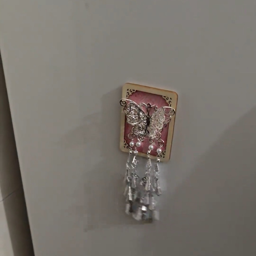 蝴蝶冰箱贴特色旅游伴手创意纪念品礼物苗族苗银手工苗寨