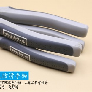 克丝钳子福冈工具电工钢丝钳拉钢丝钳8寸手钳多功能铗钳老虎钳子