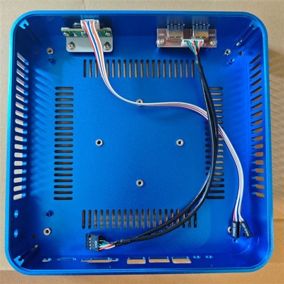 联达L37S迷你电脑工控机HTPC一体机超薄电脑台式 ITX机箱铝合金