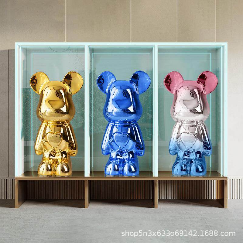 酒奢柜客厅电视柜20241213公轻网红仔熊奢华摆设家居装饰品,家居饰品,装饰摆件,淘宝优惠券,粉丝福利购,淘宝优惠卷