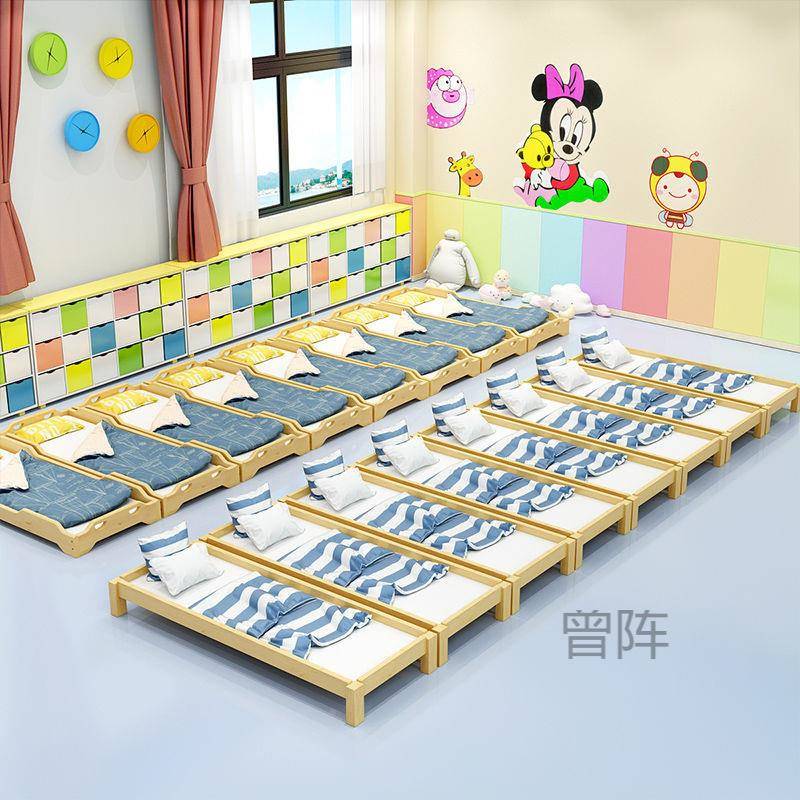 曾p1包邮管幼儿园专用床实JN5j4b6G木叠床男小学生女早教托班儿童