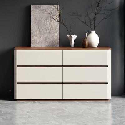 简约现代五柜客床厅靠墙收纳柜法式复斗古HUF卧室尾床抽头储物屉