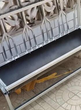 加大槽包TKZ邮羊料转槽翻转带厂家加宽夹羊旋转羊槽输送羊翻颈子