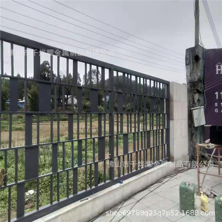 锌钢围墙护栏腐防防锈小区校外学墙001栅栏新式别墅庭院锌钢中护
