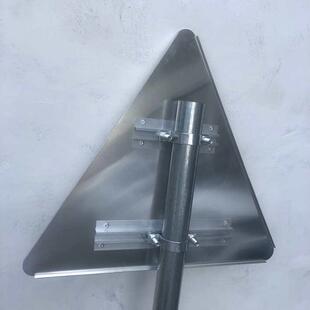 CCG交通志牌道路指示牌三路牌村庄慢行学校角行警示标限速让牌