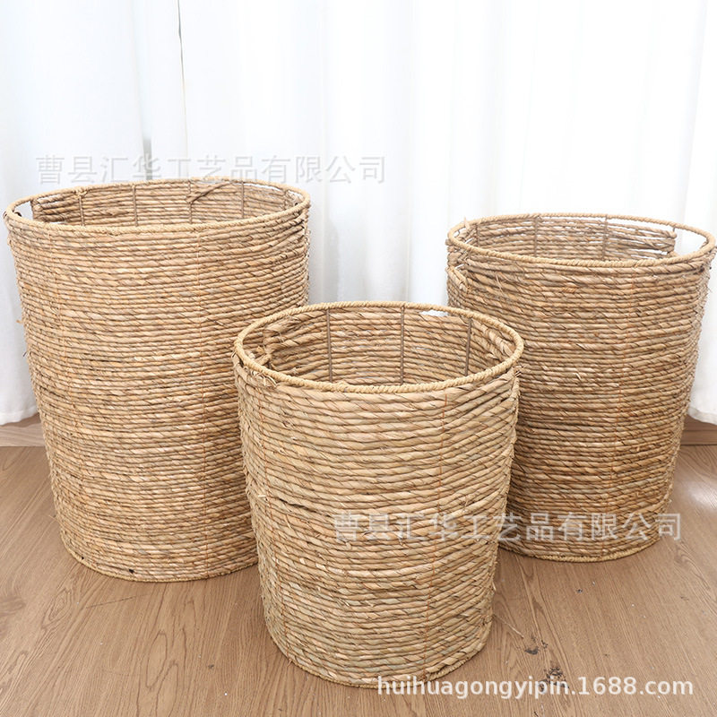 现货编织脏衣篓家用大容量衣服收纳篮儿童玩具整理篮手工编织多用