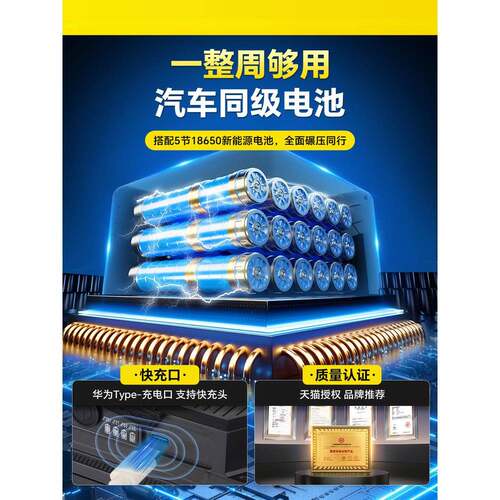 超亮夜摆摊灯LP-8000W出摊照明灯电市备用照明灯家停用超长续航充