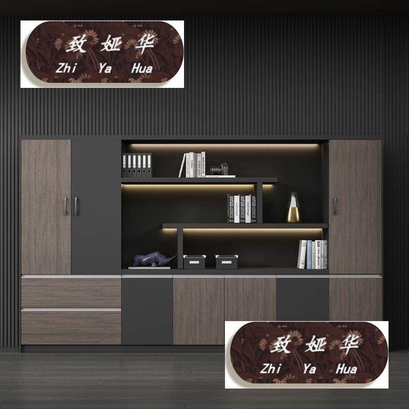 现代GOF办背柜档案书柜老板文件柜资公料锁柜带柜子储物景办公室,商业/办公家具,办公储物柜,淘宝优惠券,粉丝福利购,淘宝优惠卷