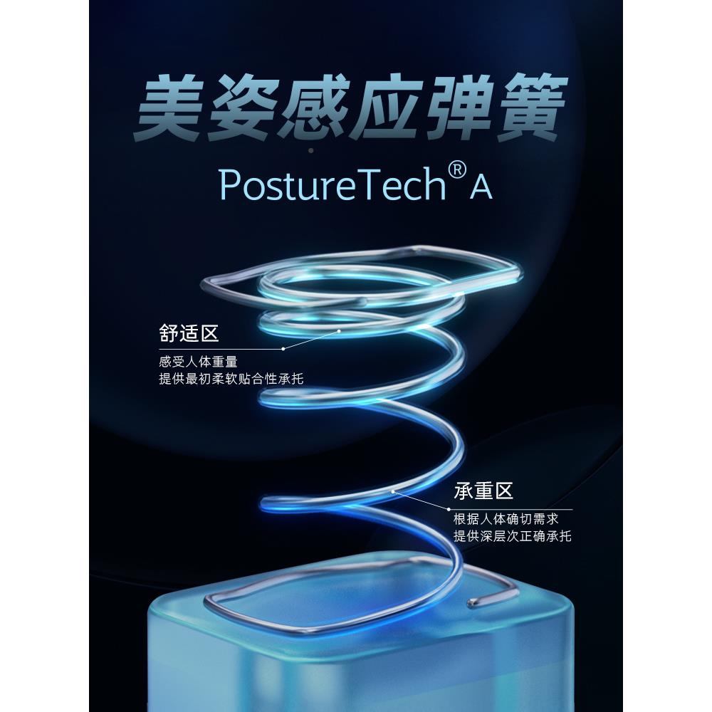 应A6L床揽月F75SS6T8双层胶乳美姿感弹簧垫席梦思