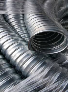 耐高温热镀锌金套属0软4分6分护线管DN2管穿线软HAT管电线保护管D