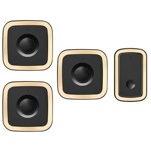 远距离无控线门能铃家用防水电子遥一FSV拖三超智门铃穿墙访客提