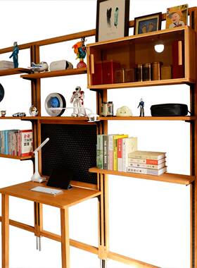 I9物S洞板书架墙面壁挂搁板墙上隔板电视OYP墙沙发墙挂墙K系统置