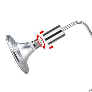 ED缸吊鱼灯夹CAZ灯水草热夹带鱼乌龟缸灯小鱼L缸20W40W色灯纯铝制