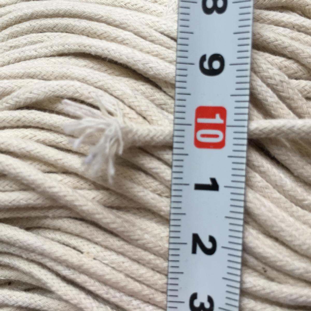 平纹棉绳绳子扎袋口捆绑棉绳子束细包服装袋装饰线装辅料有芯白棉