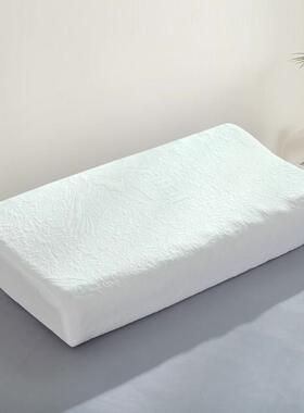 美容床乳胶枕美容院推拿理疗按摩床枕头30x50cm美容床罩配套枕芯