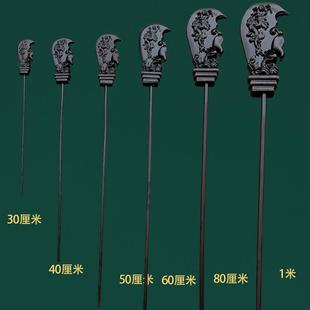 木质关公大刀实木制青龙偃月刀关羽武财神法器纯木关帝圣君法器刀