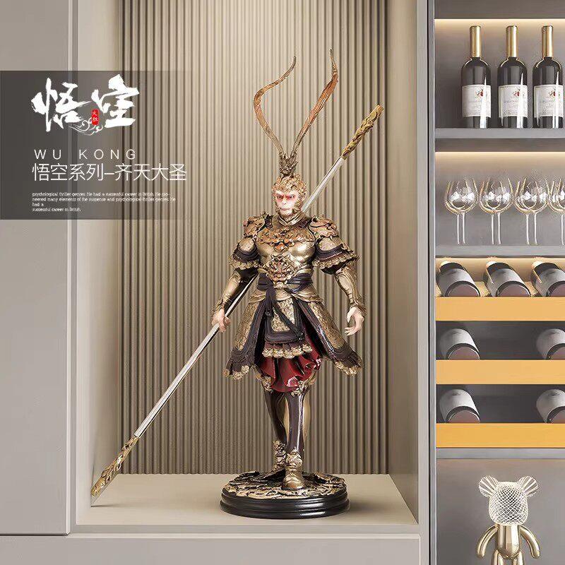 斗战胜佛孙悟空摆件客厅办公室装饰摆件家具工艺品玄关高端摆件