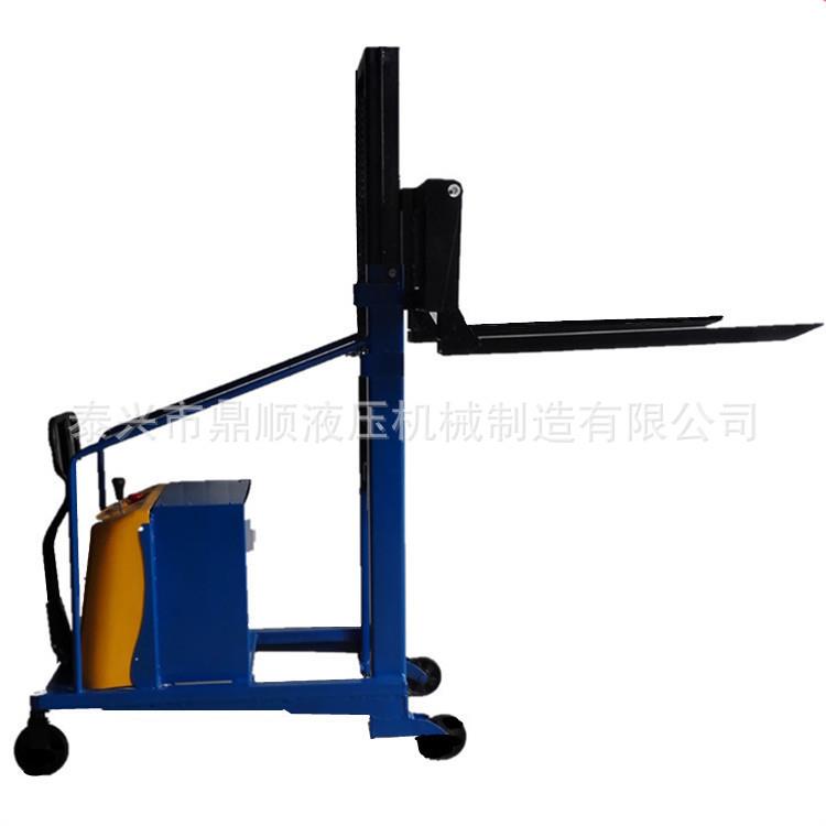 直销半电动配重式堆高车配重式无叉腿半电动升高车