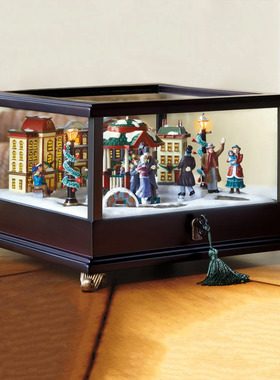 美国MR.CHRISTMAS旋转音乐盒