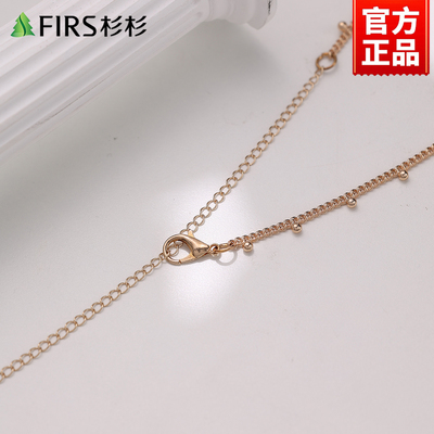 腰链配饰女高级感夏金色小豆豆装饰连衣裙配裙子时尚百搭细腰带潮