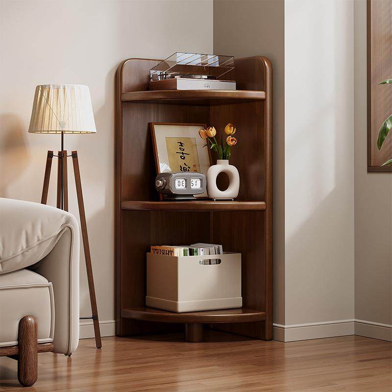 实木转角置物架墙边三角小窄柜子客厅收纳墙角柜转角矮柜小型书架,电子元器件市场,其它元器件,淘宝优惠券,粉丝福利购,淘宝优惠卷