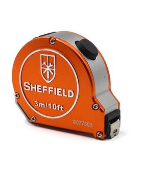 SHEFFIELD/钢盾 S077503 铝合金自锁卷尺