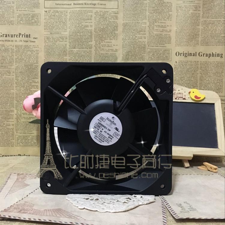 IKURA育良 U6500G1-TP 100V 40/36W 160*160*55MM金属耐高温风机