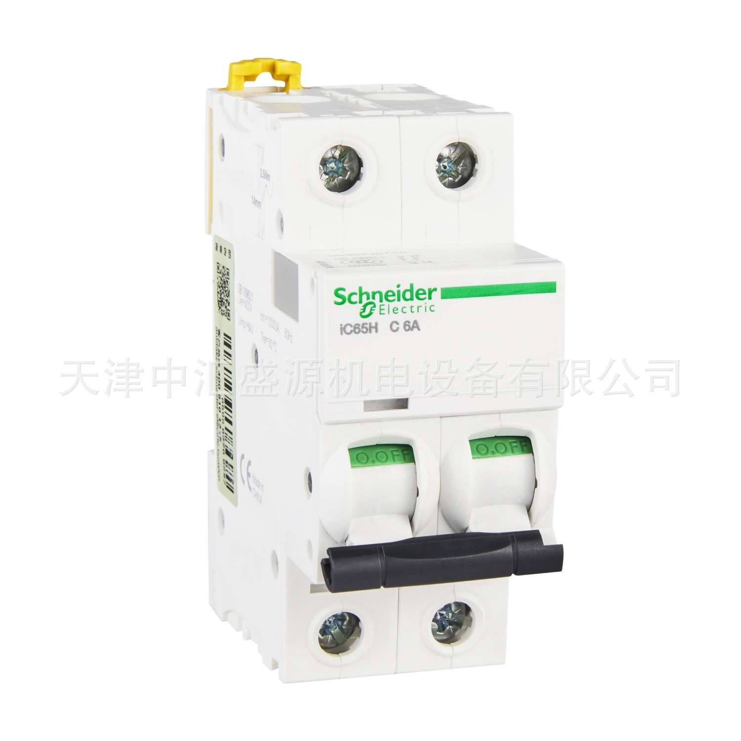 iC65H微型断路器IC65H 2P C6A空气开关A9F28206漏电断路器