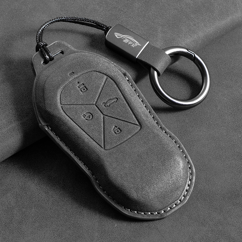 适用小鹏p5/P7钥匙套包g6/g3i/g3高级P7+/g9内饰品汽车遥控锁匙扣