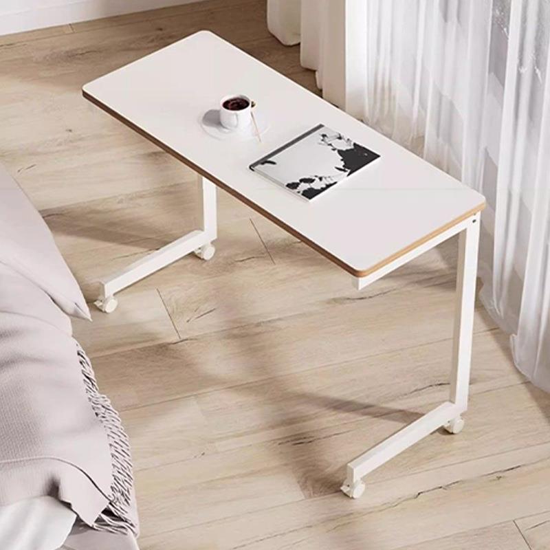 床边动桌向轮可租移出屋边桌家用卧室客厅带PJO万轮床边桌边几滑