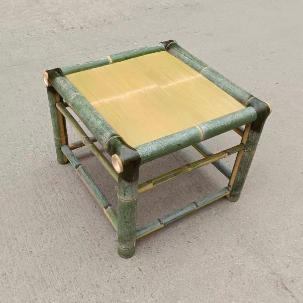 5ZW竹制品家具禅意竹餐竹茶桌桌新中式正方形竹茶竹茶几舍茶几桌