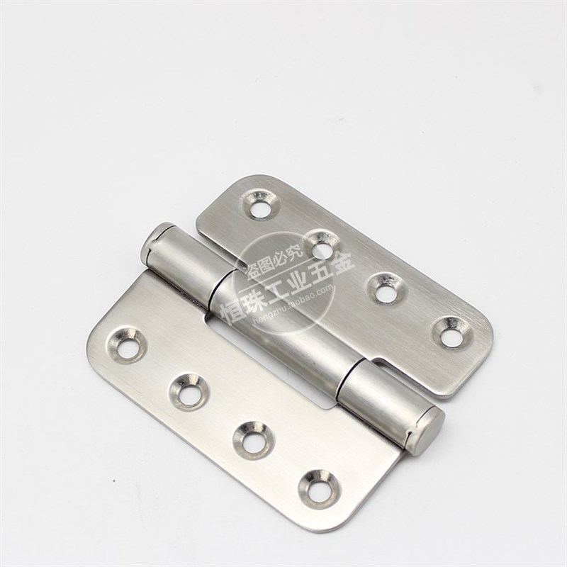CL158-2不锈钢铰链304不锈钢电箱防腐蚀铰链拉丝工业承重4寸合页