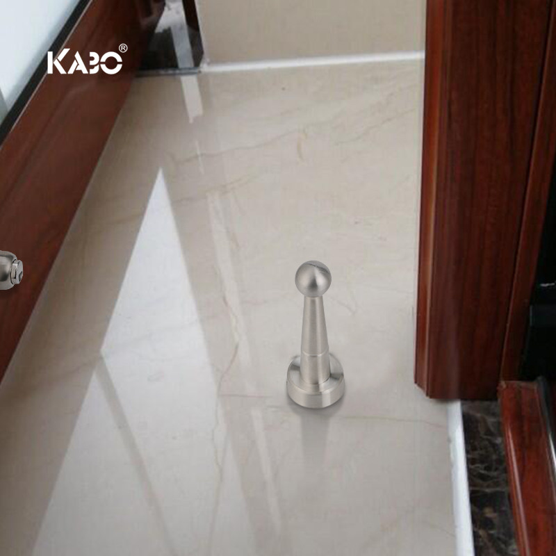 德国KABO加长门吸门碰地吸室内门挡不锈钢146mm吸门器卫生间门吸