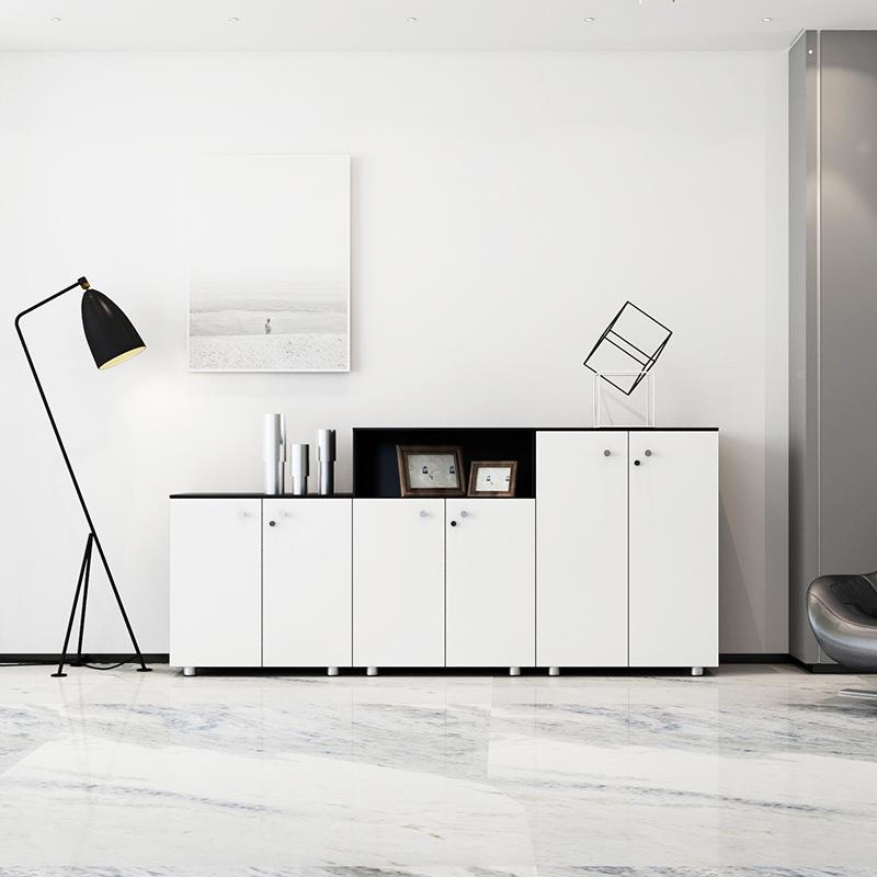 料柜档案柜锁小柜办公室文带件柜矮资IQS柜储物柜柜书柜子收纳柜