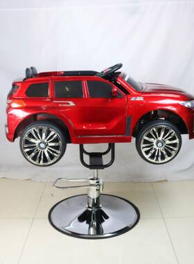 红卡通理发剪发椅30199美发椅升降儿椅汽子发廊专用童大底座车网